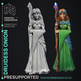 Druidess Onion 3D-printed model